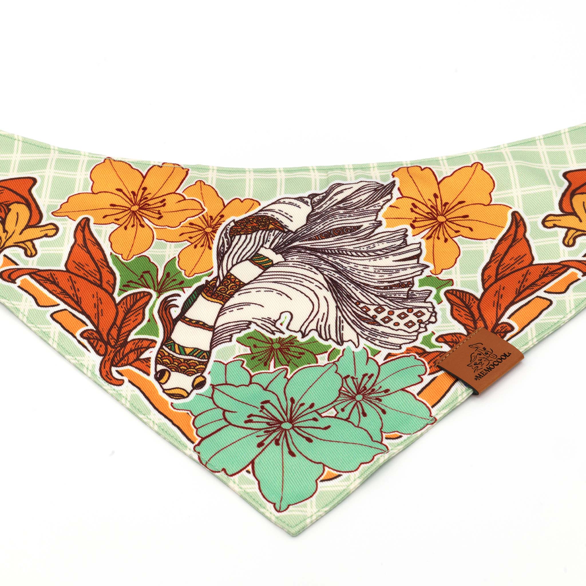 Start of Spring Goldfish Clip-On Pet Bandana