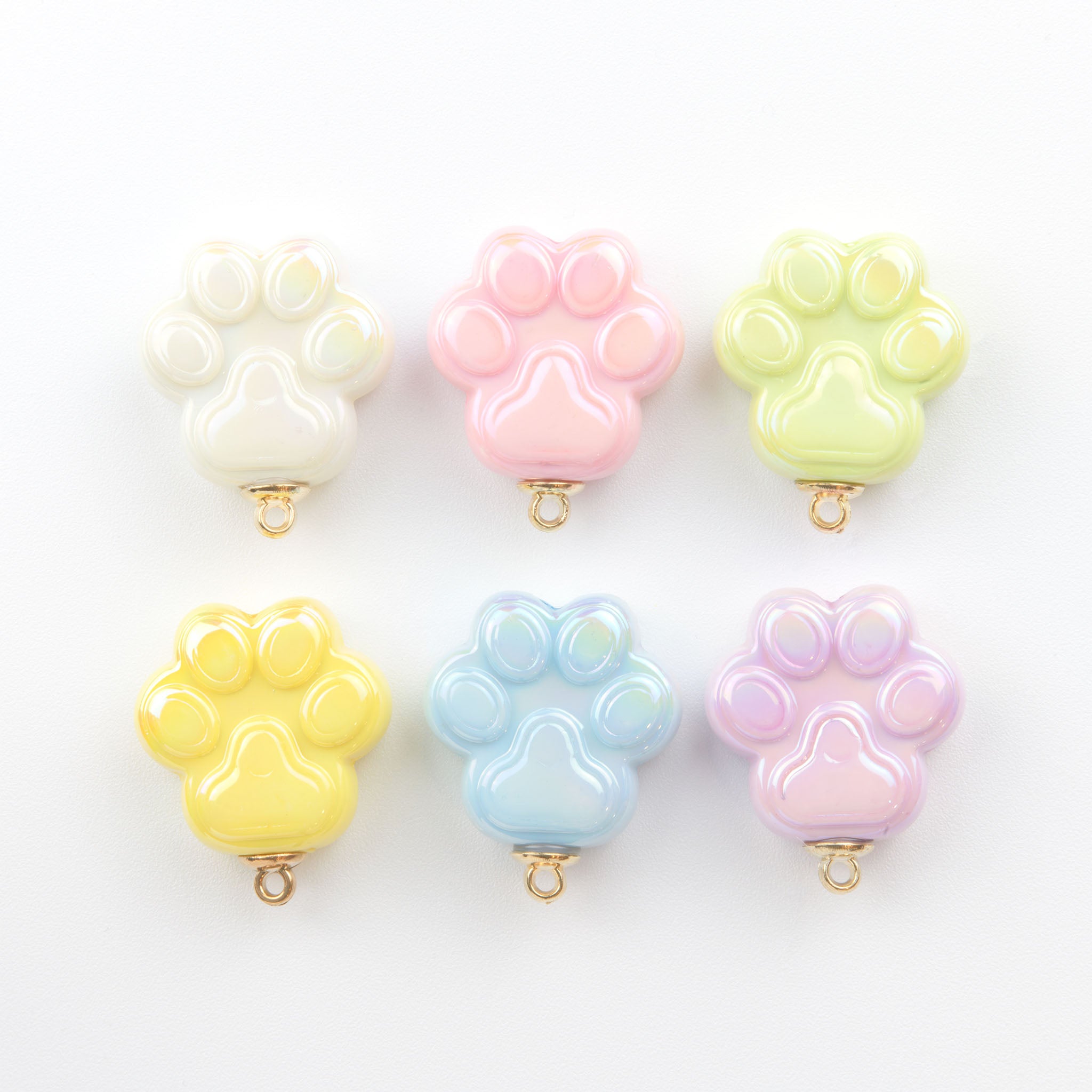 Cute Paw Charm Accessories for Pet ID Tags