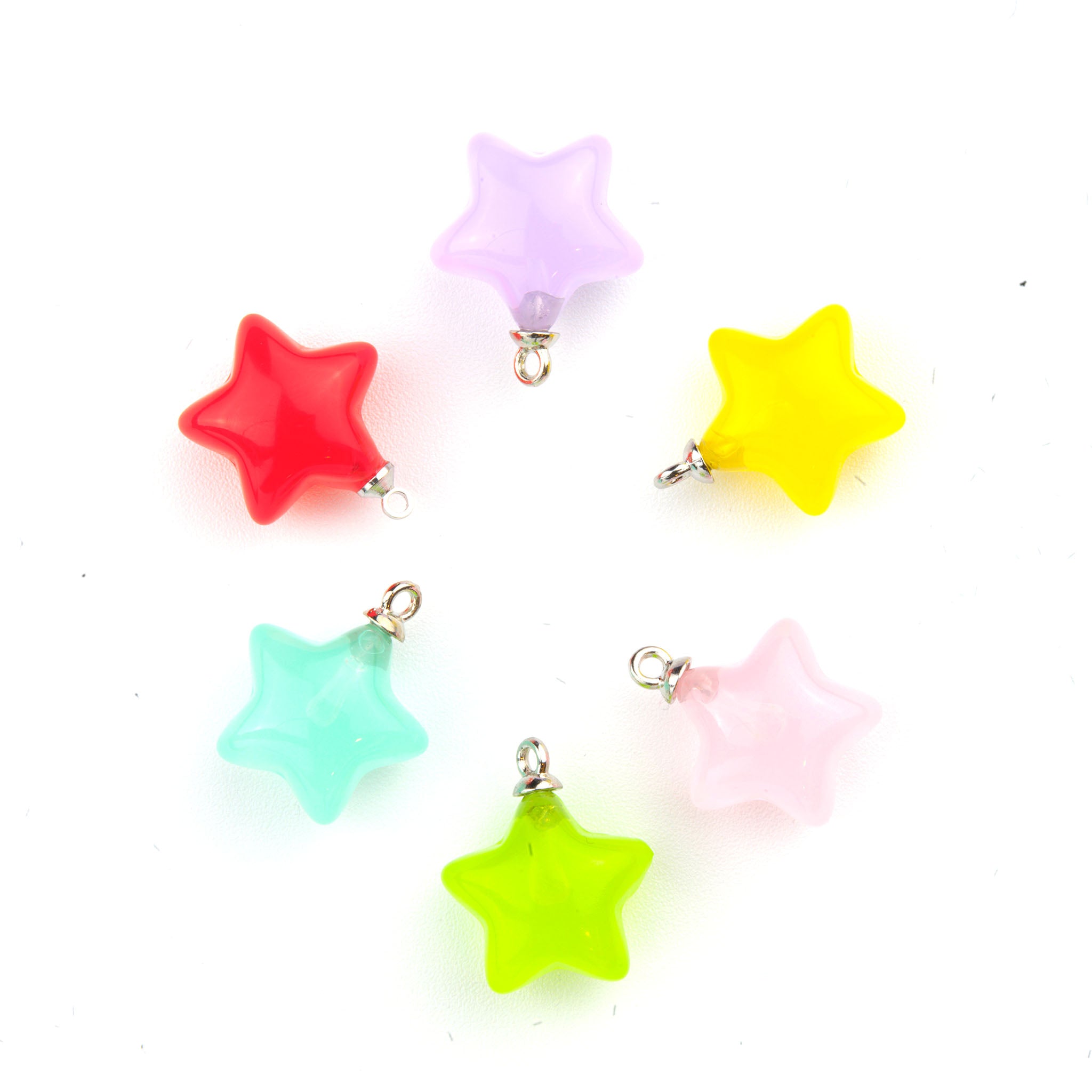 Glowing Star Charm Accessories for Pet ID Tags