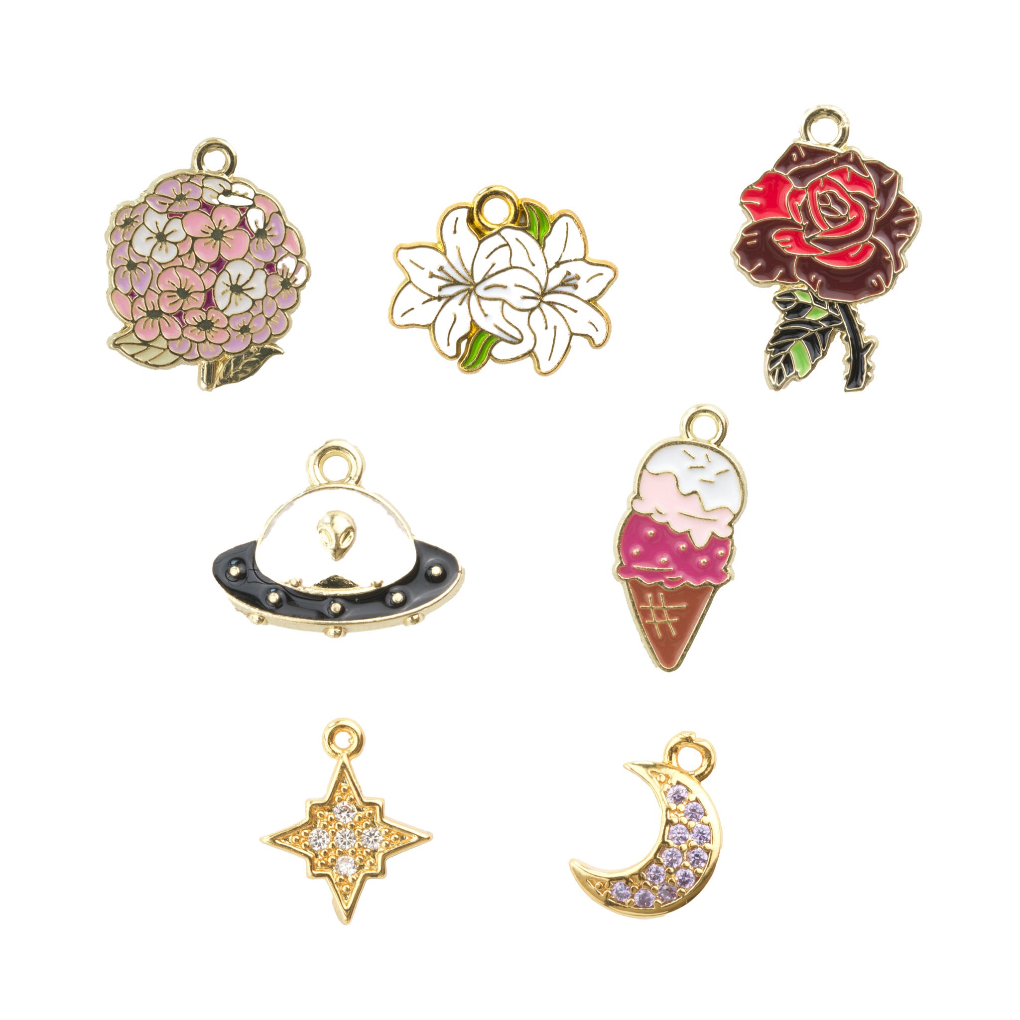 Metal Charm Accessories for Pet ID Tags