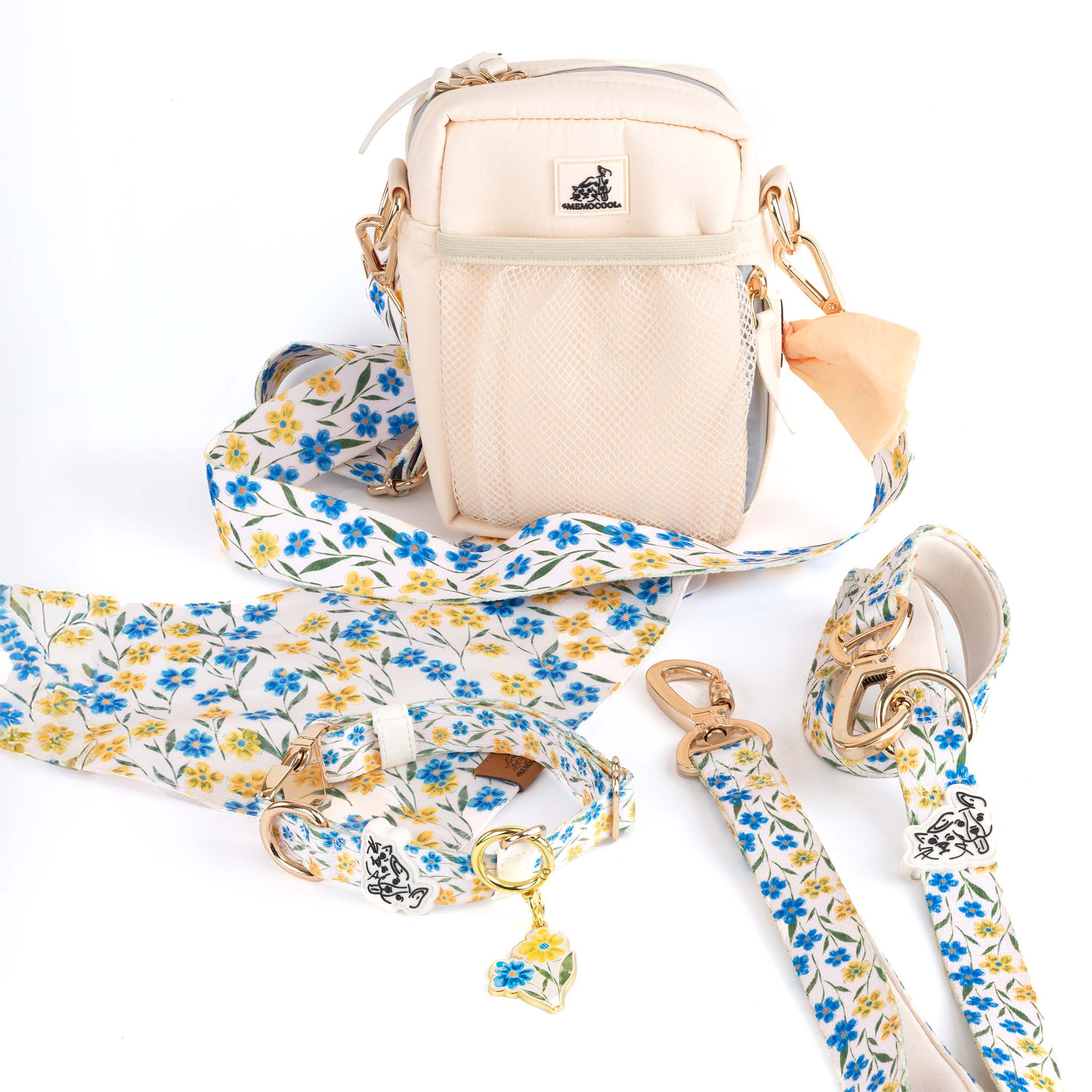 Watercolor Wild Flowers All-In-One Walk Gift Set