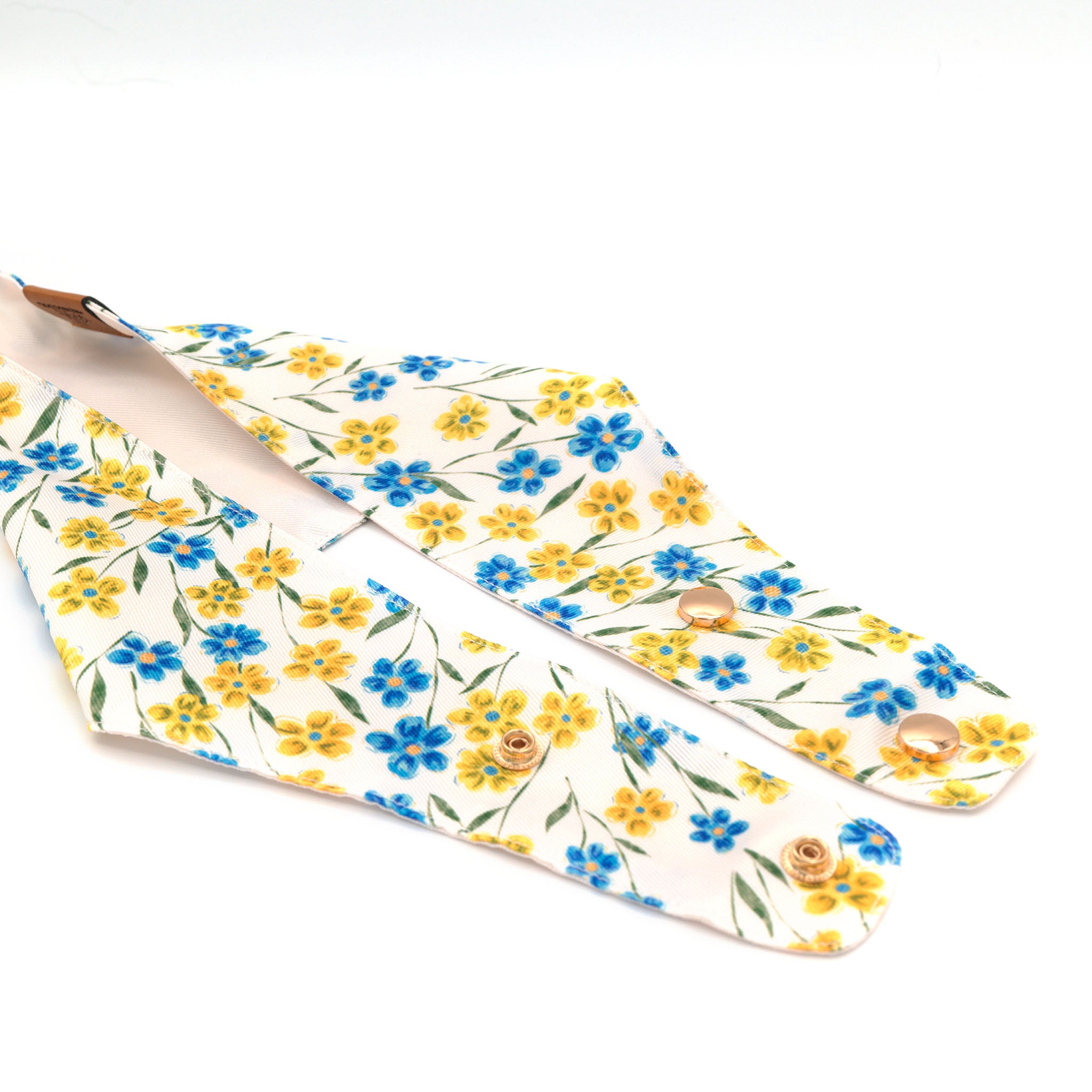 Blue Yellow Wild Flower Pet Bandana