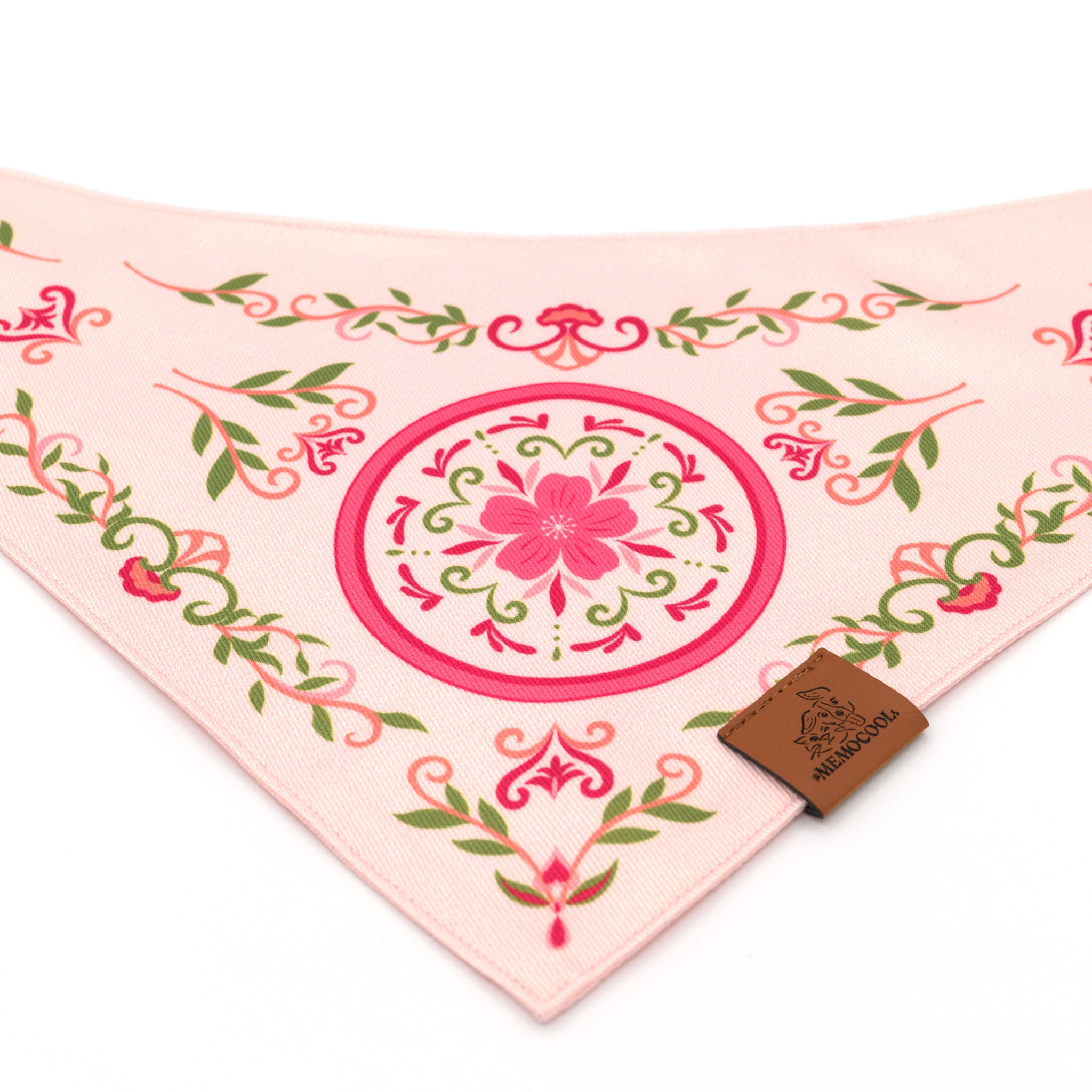 Sweet Pink Sakura Pet Bandana