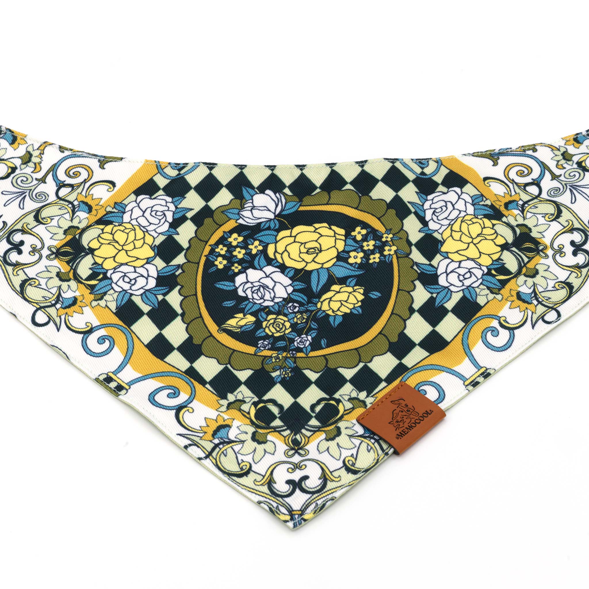 The Gardenia Green Pet Bandana