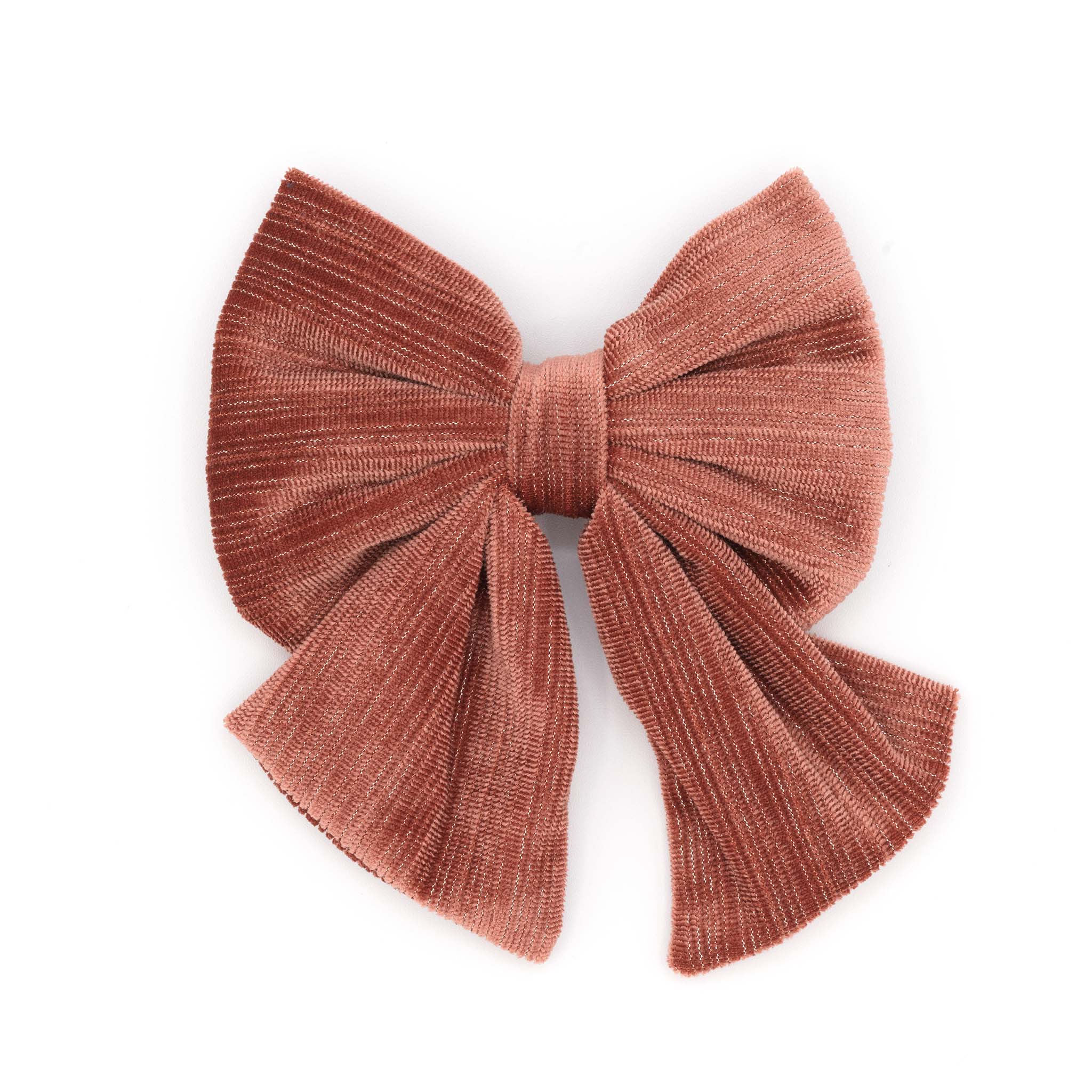 Velvet Red Bow Hair Clip