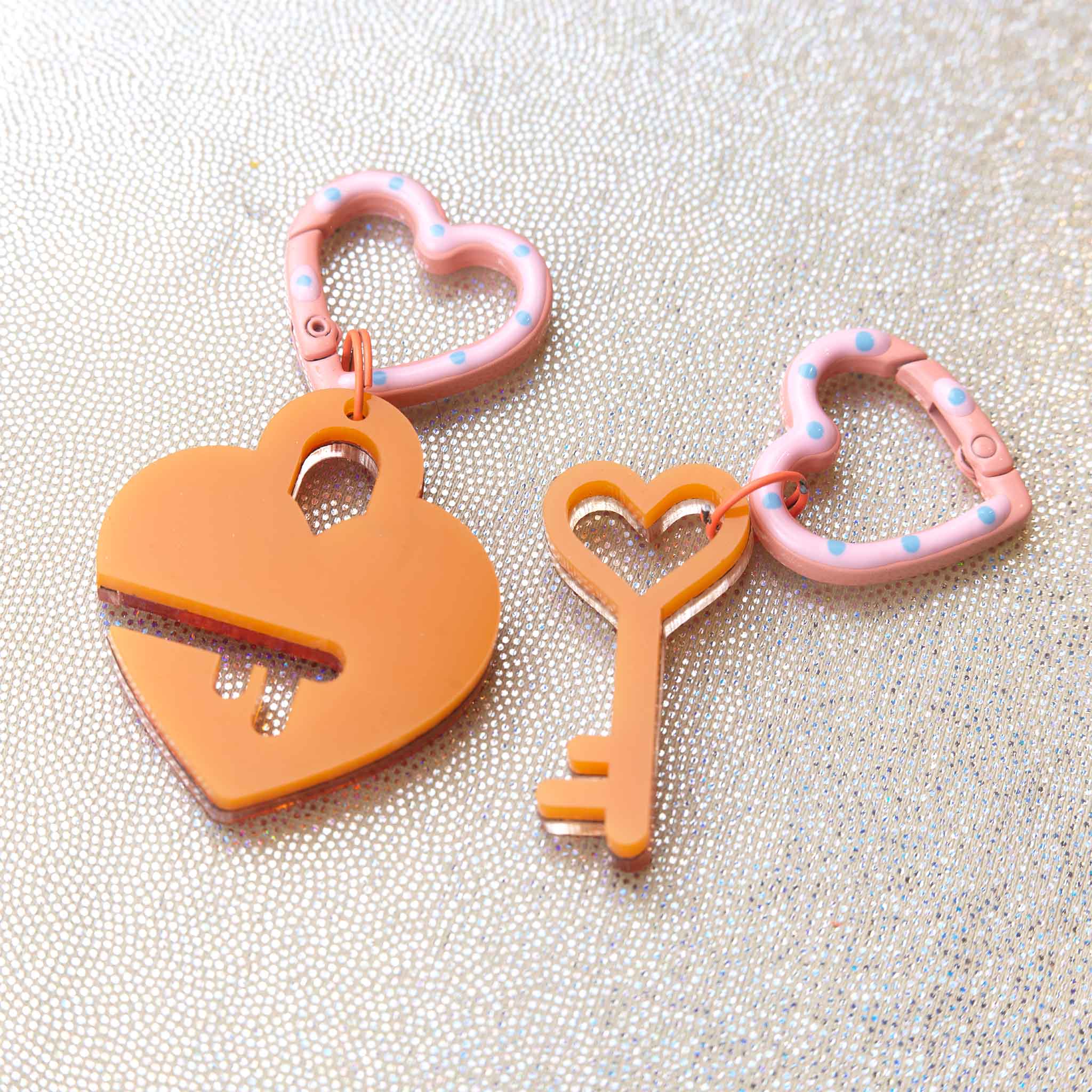 Key to My Heart Handmade Artisan Pet ID Tag