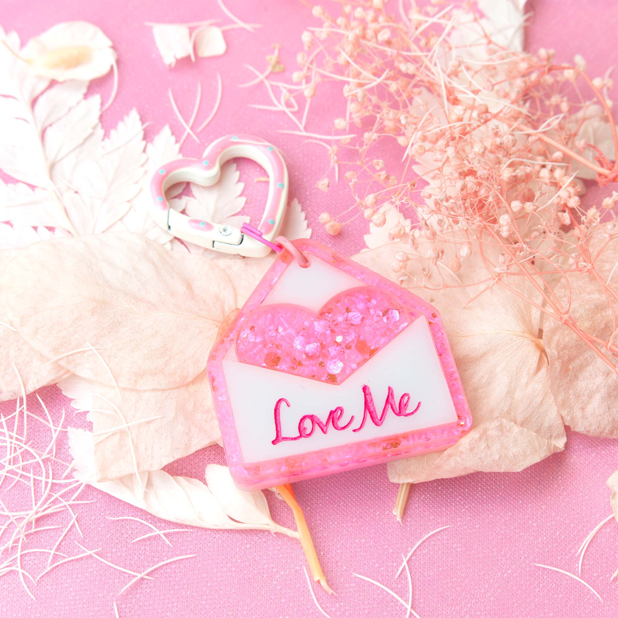 "Love Me" Handmade Artisan Pet ID Tag