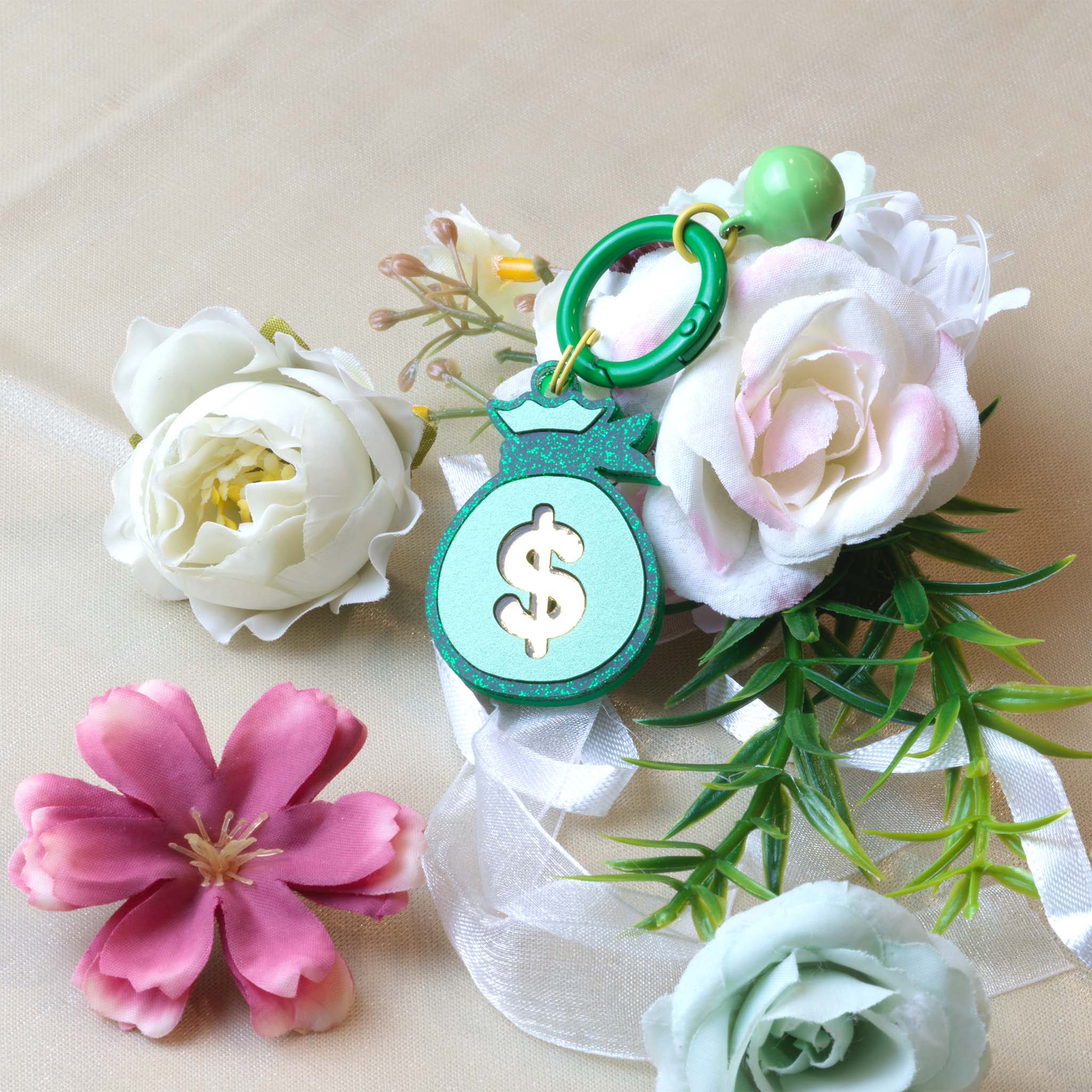 Lucky Money Handmade Artisan Pet ID Tag