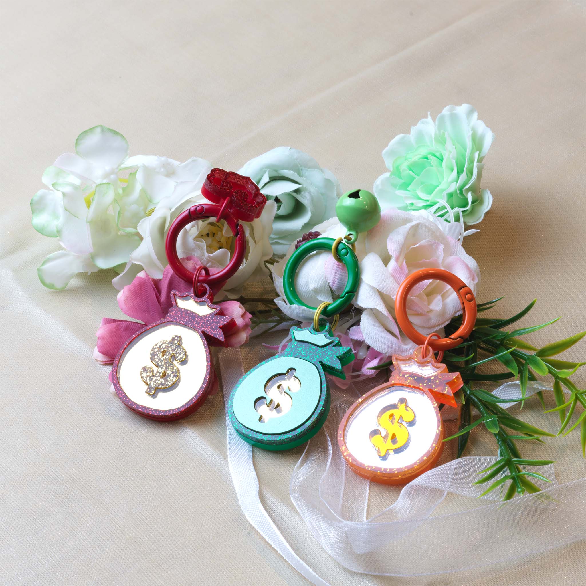 Lucky Money Handmade Artisan Pet ID Tag