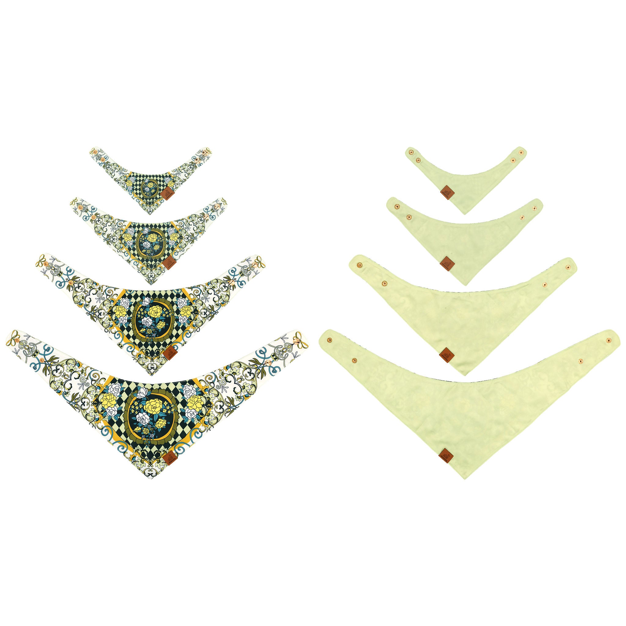 The Gardenia Green Pet Bandana